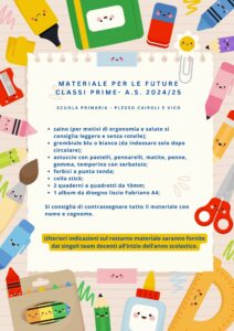 Materiale Classi Prime