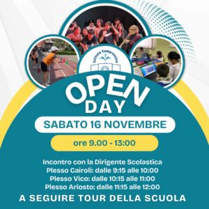 Open day 16 nov